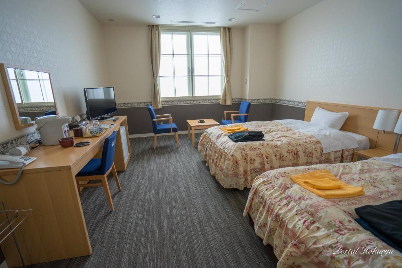 Sun Flower Park Hotel Hokuryu Onsen Exterior foto